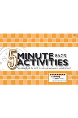 5 Minute FACS Activities for Grades 6-12